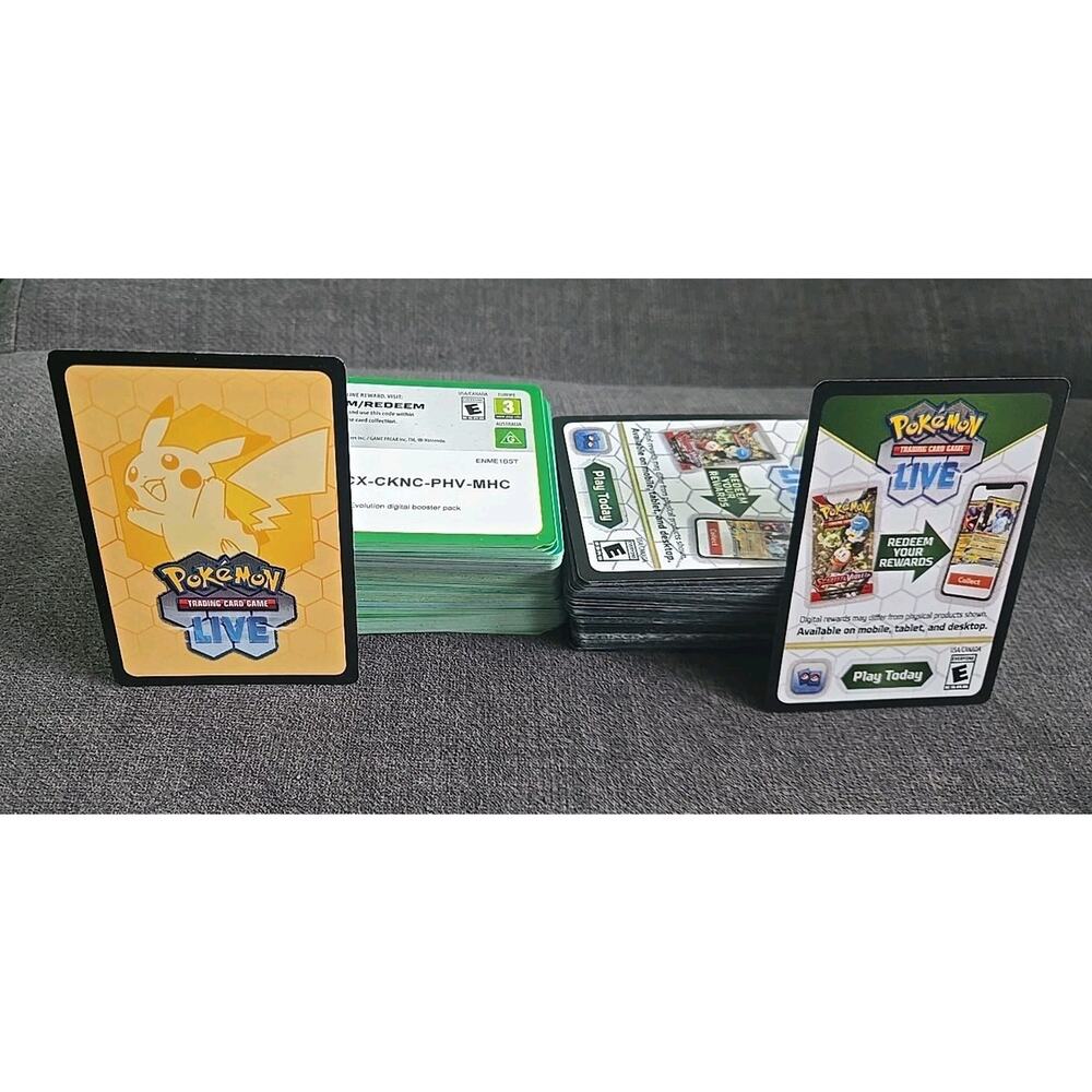 275+ Pokemon TCG ONLINE NEW UNUSED Code Cards Random Mix Assorted Various Lot